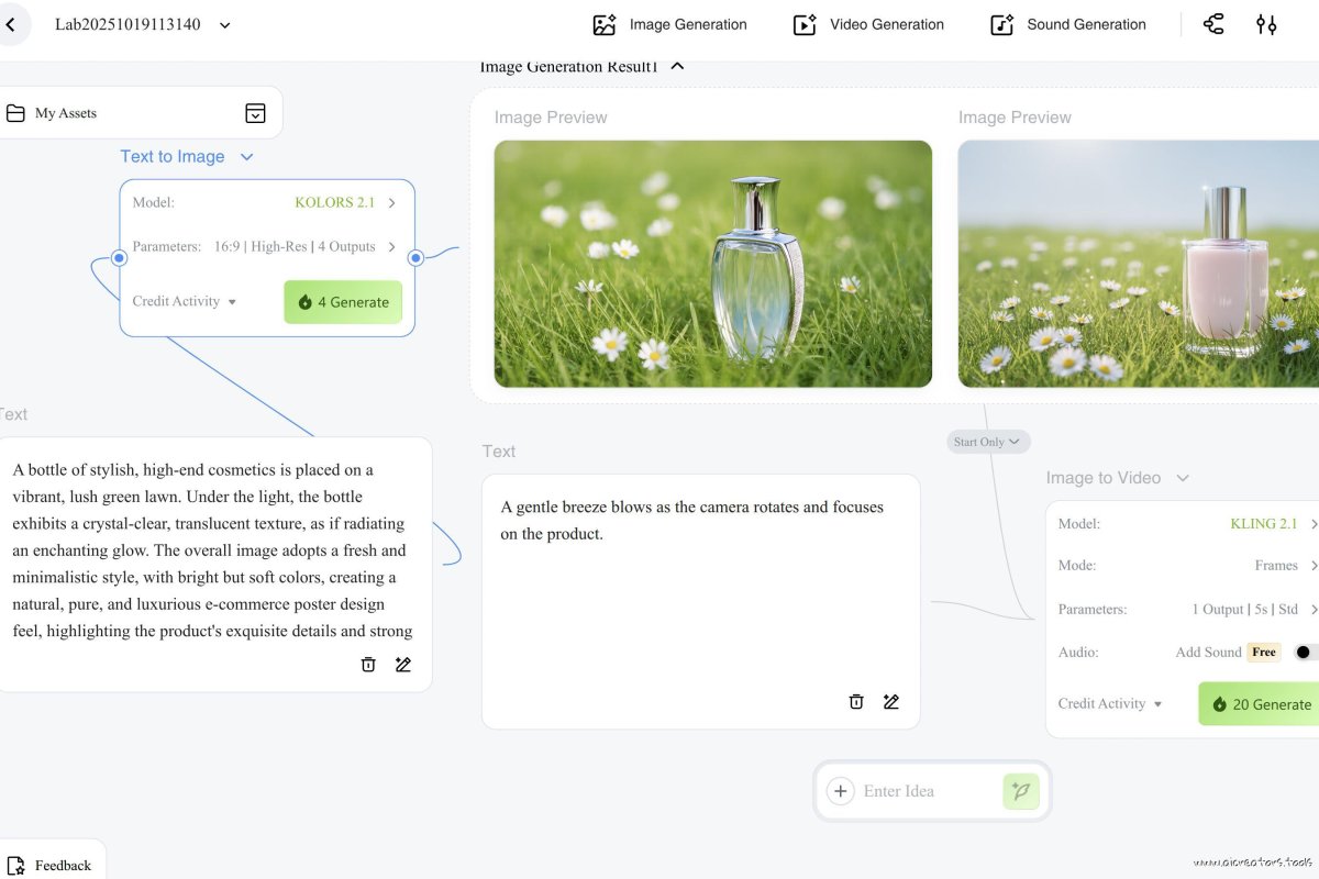 Kling AI screenshot 5