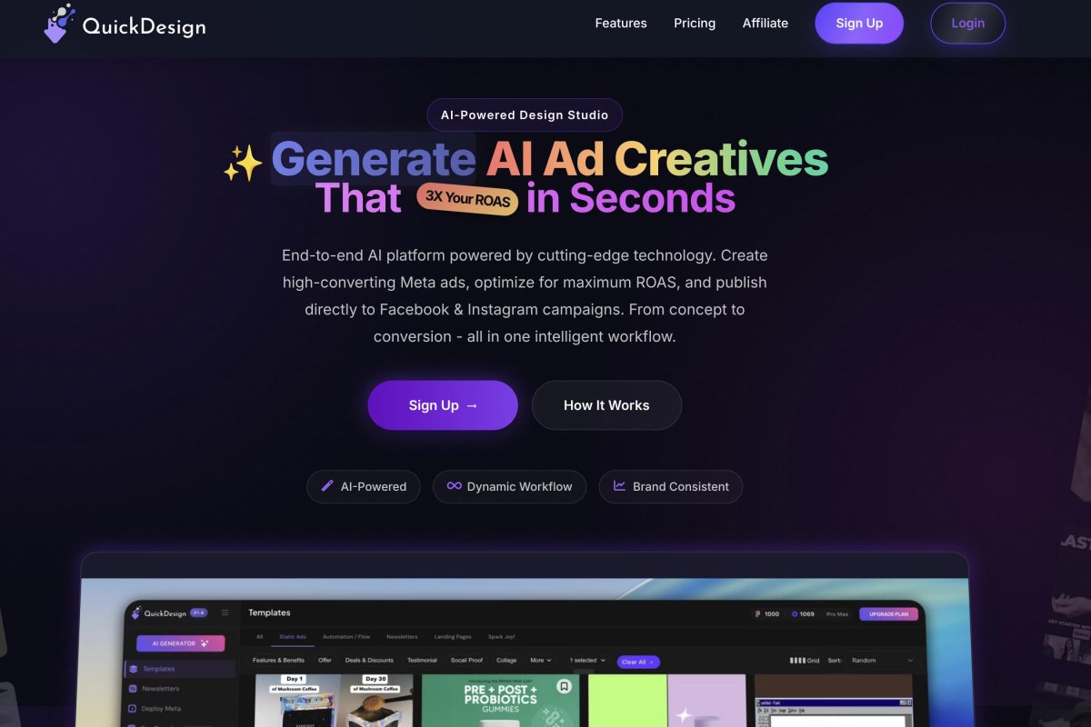 QuickDesign.io screenshot 1