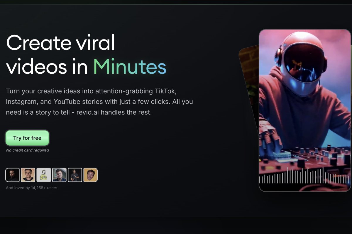 Revid AI screenshot 1