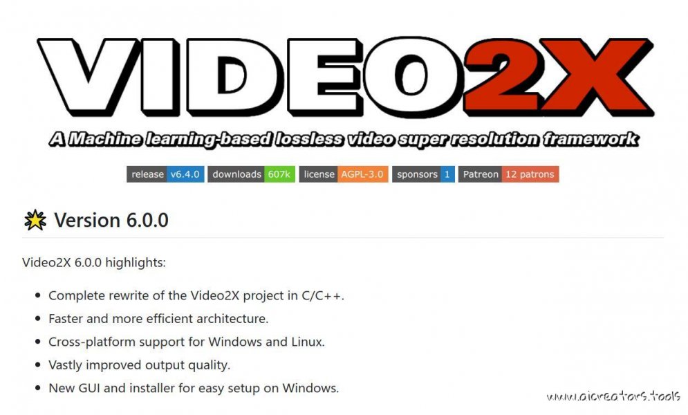 Video2X