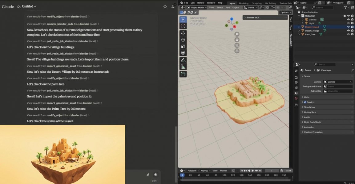 Blender MCP
