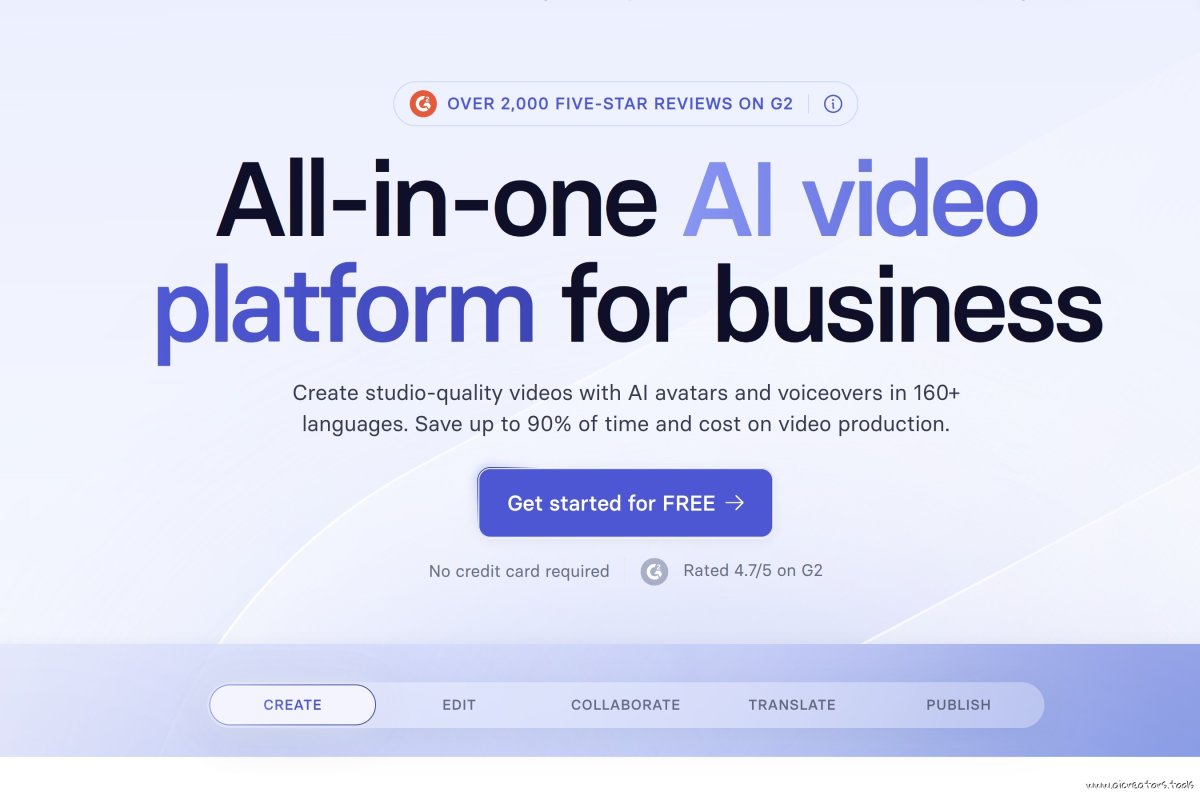 Synthesia screenshot 1