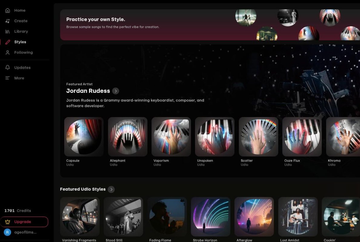 Udio screenshot 4